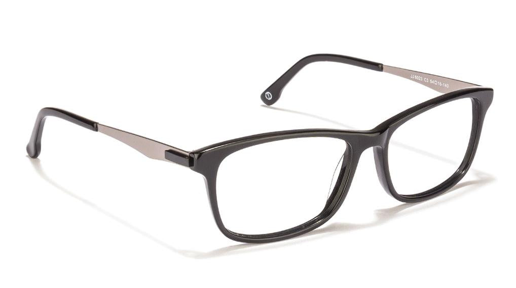 Eyeglasses for men-Rectangle-Black-EG