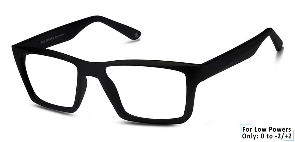 Eyeglasses for men-Wayfarer-Black-EG