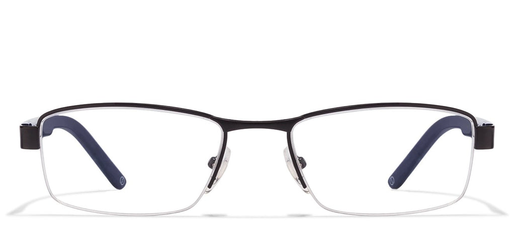 Eyeglasses for women-Rectangle-Black-EG