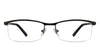 John Jacobs Black Eyeglasses 100103