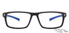John Jacobs Black Eyeglasses 112446