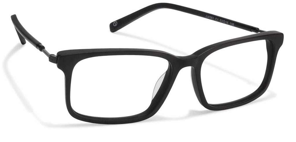 Eyeglasses for men-Rectangle-Black-EG