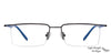 John Jacobs Black Eyeglasses 103300