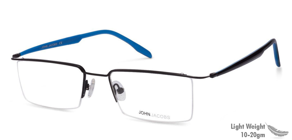 Eyeglasses for men-Rectangle-Black-EG