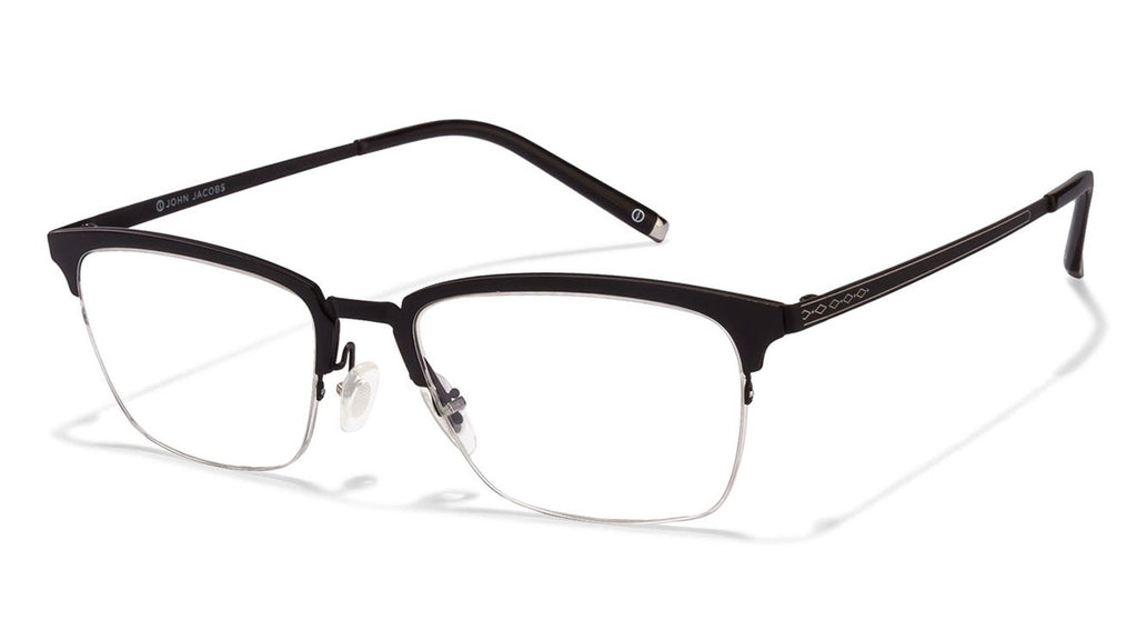 Eyeglasses for men-Rectangle-Black-EG