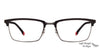 John Jacobs Black Eyeglasses 107663