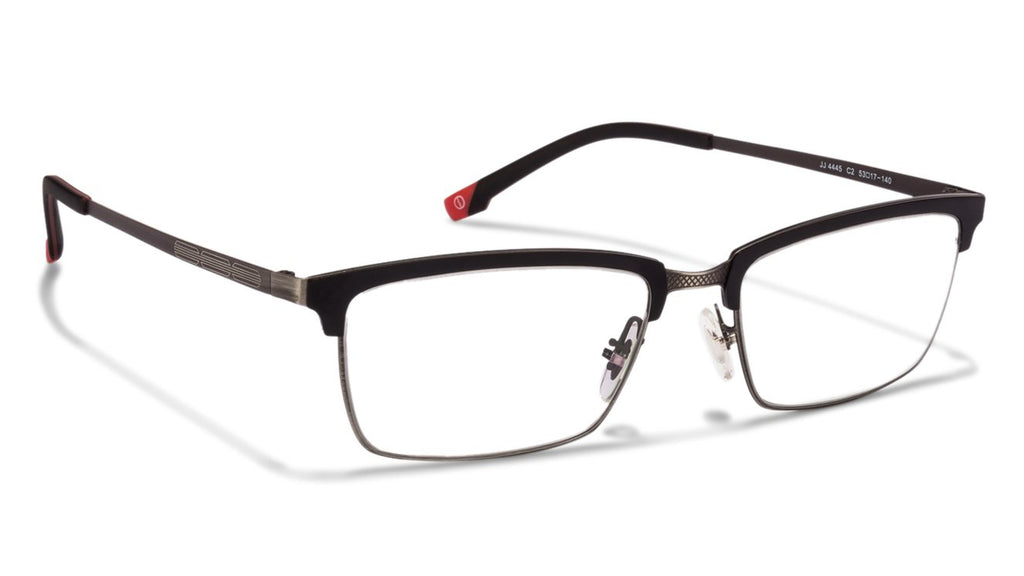 Eyeglasses for men-Rectangle-Black-EG