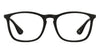 John Jacobs Black Eyeglasses 103824