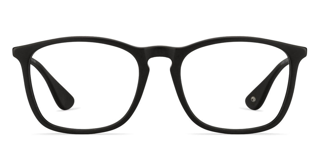 Eyeglasses for men-Wayfarer-Black-EG