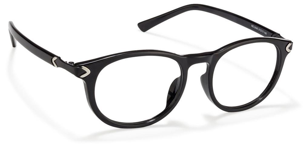 Eyeglasses for men-Round-Black-EG