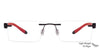 Vincent Chase Black Eyeglasses 115142