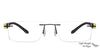 Vincent Chase Black Eyeglasses 115162