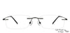 Vincent Chase Black Eyeglasses 110323