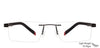 Vincent Chase Black Eyeglasses 112547