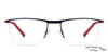 Vincent Chase Black Eyeglasses 113248