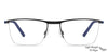 Vincent Chase Black Eyeglasses 113250