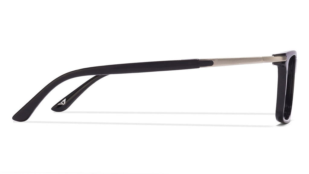 Eyeglasses for men-Rectangle-Black-EG