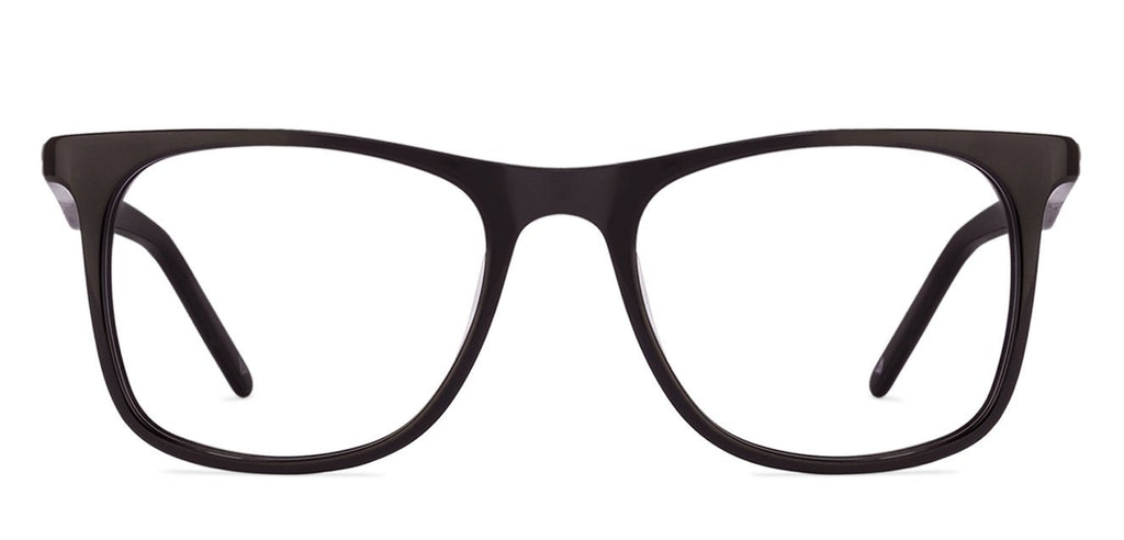Eyeglasses for men-Wayfarer-Black-EG
